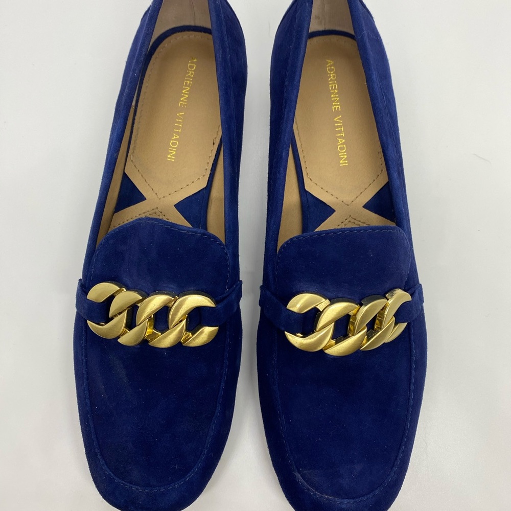 Blue Suede Loafers